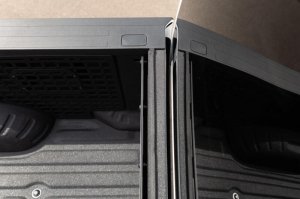 Ford Super Duty Molle Panels - Rear - Addictive Desert Designs - Hammer Black Powder Coat Finish - Black - `23-`27